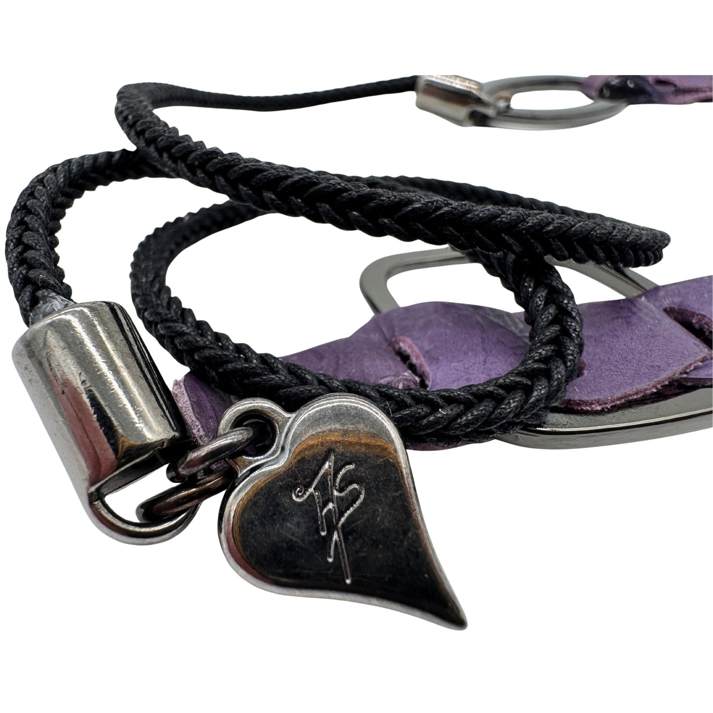 Halskette Linea Metallica (schwarz)