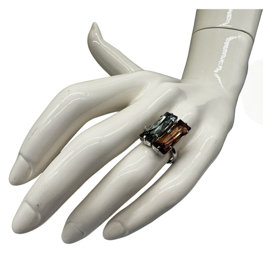 Gala-Ring Swarovski Aurora Duo