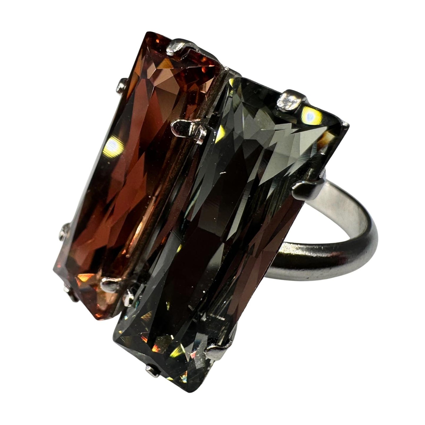 Gala-Ring Swarovski Aurora Duo