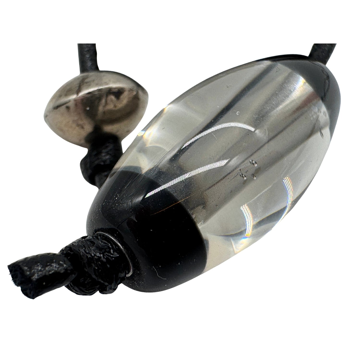 Halskette Aluna Noir (schwarz transparent)