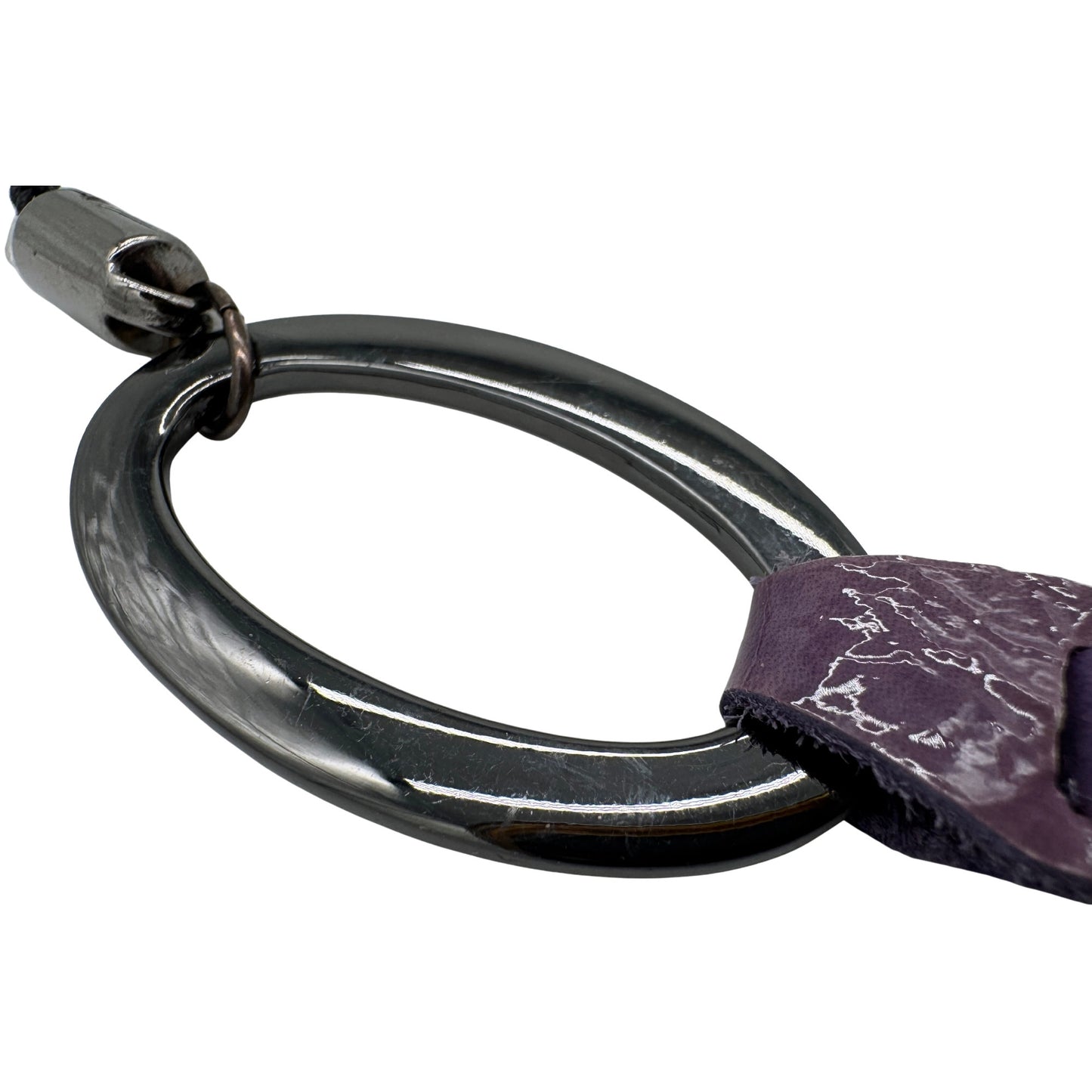 Halskette Linea Metallica (flieder)