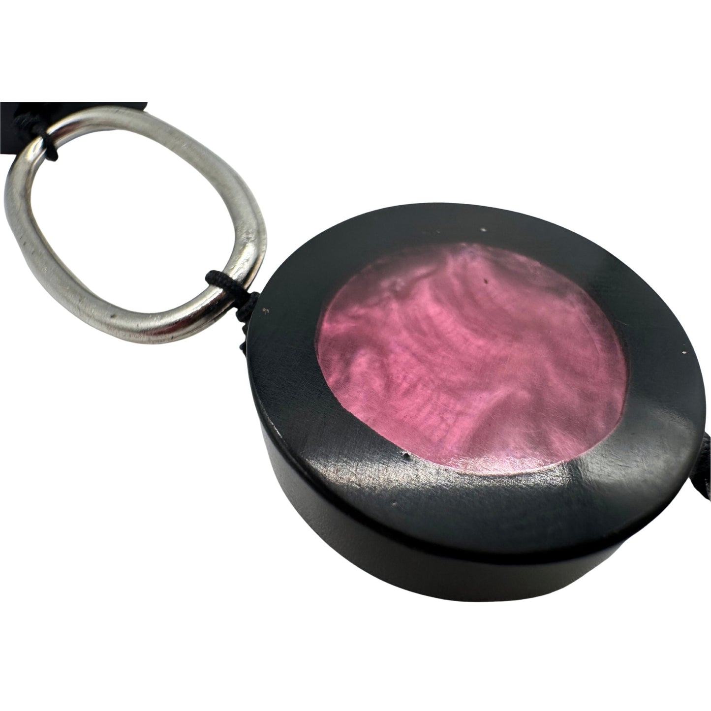 Halskette Luminara Capiz (flieder)