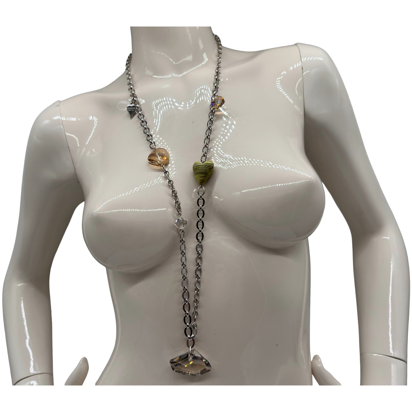 Halskette Swarovski Coeur d'Eclat (smaragd)