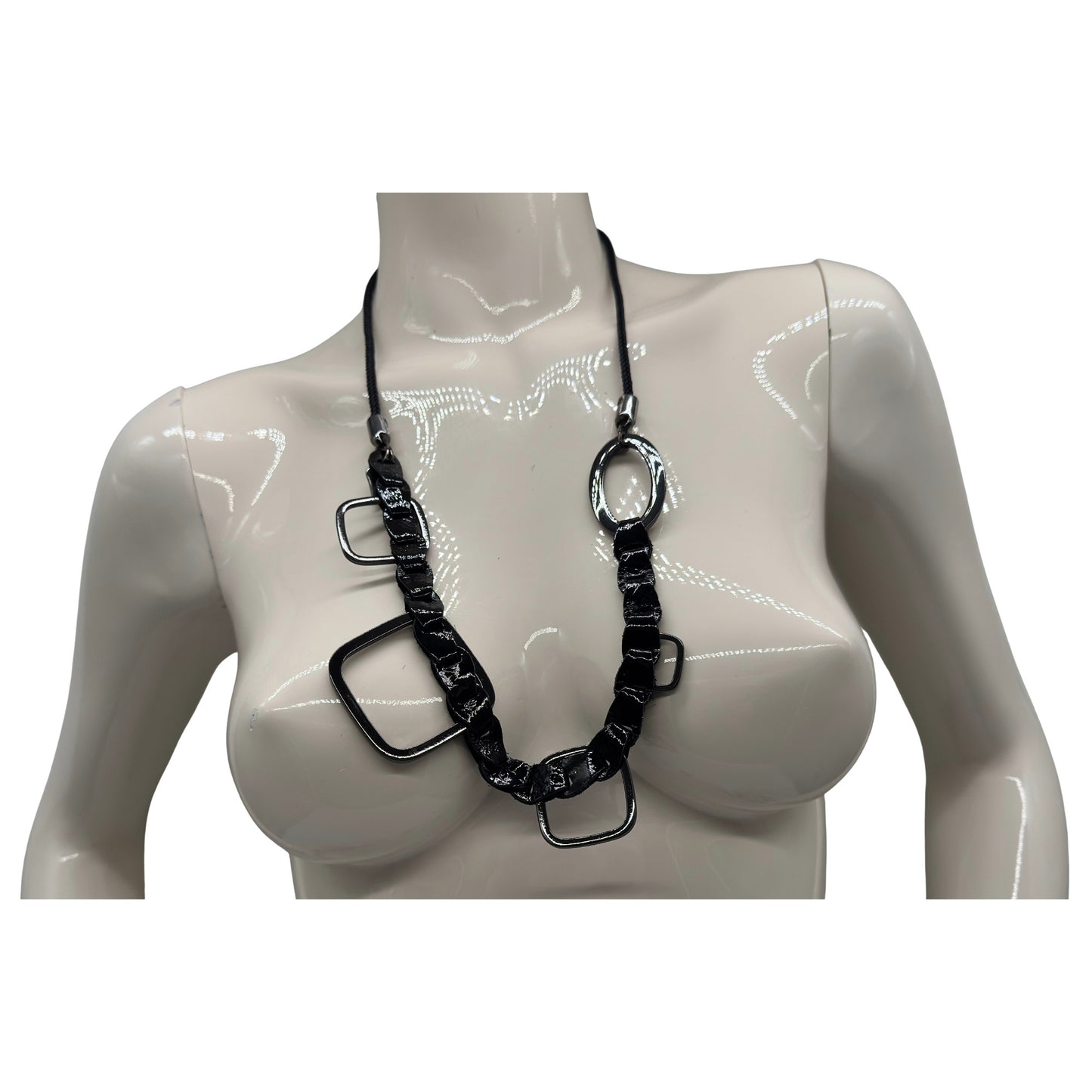 Halskette Linea Metallica (flieder)