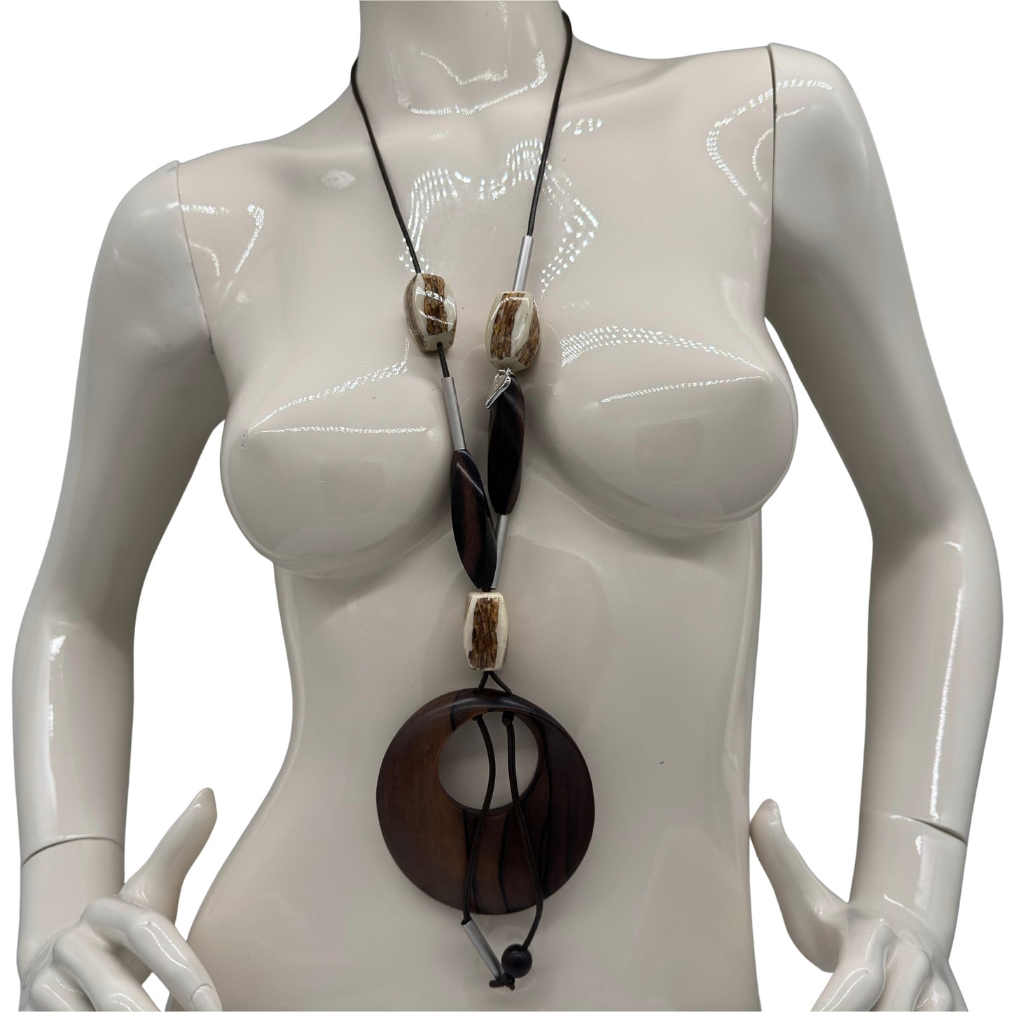 Halskette Soreya Luxe (ecrue)