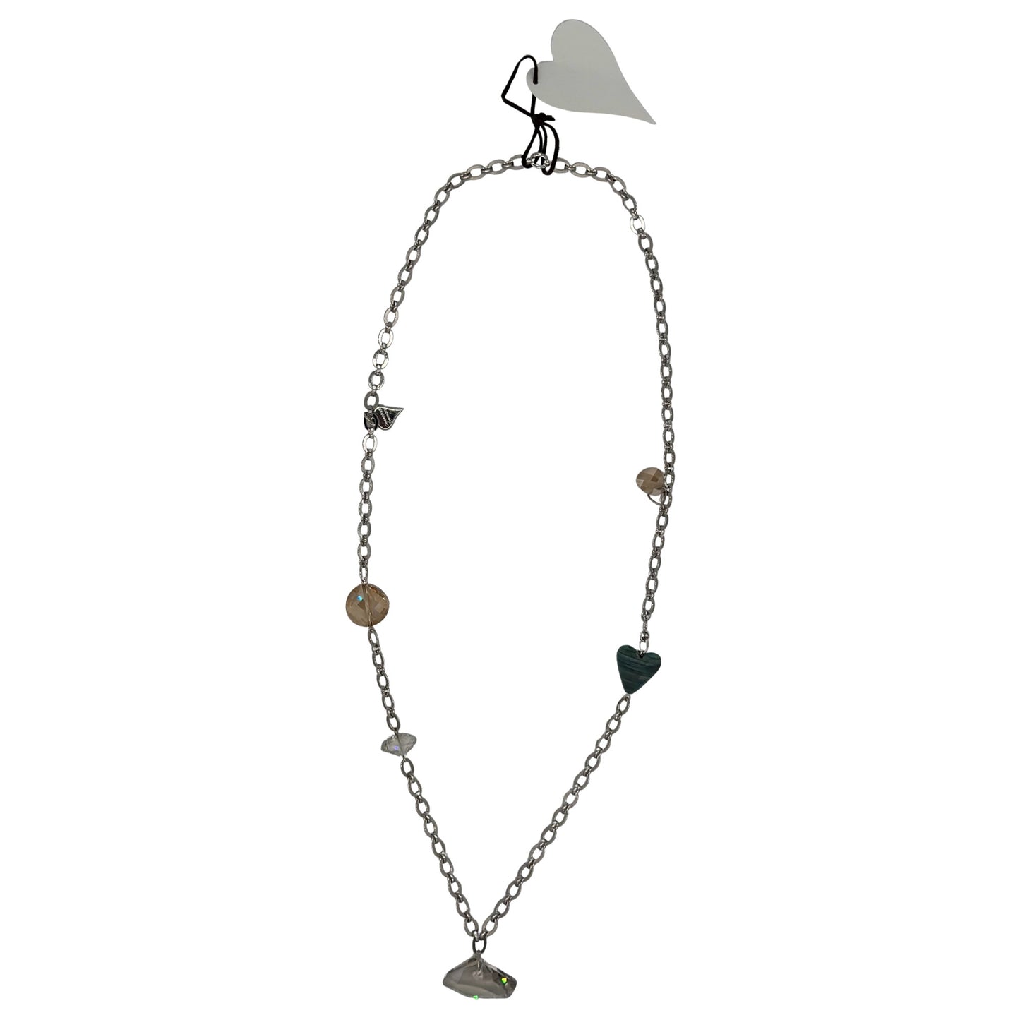 Halskette Swarovski Coeur d'Eclat (smaragd)