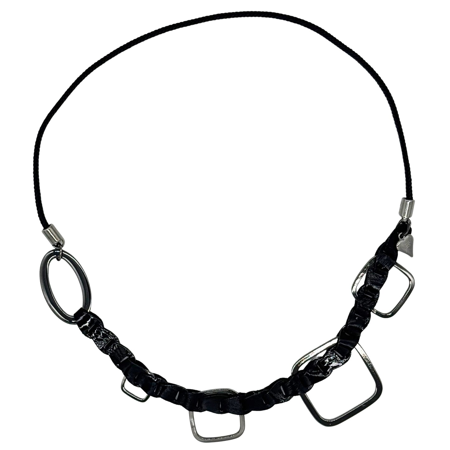 Halskette Linea Metallica (flieder)