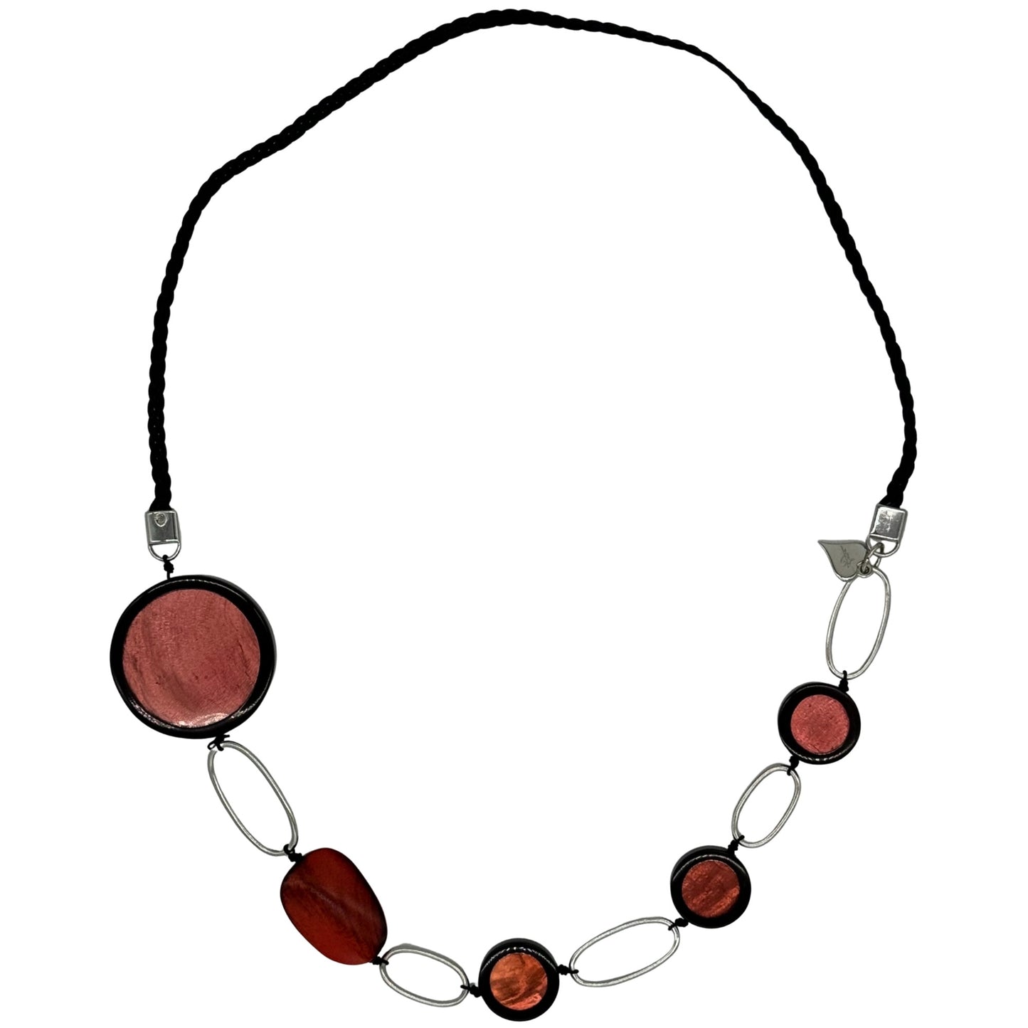 Halskette Luminara Capiz (flieder)