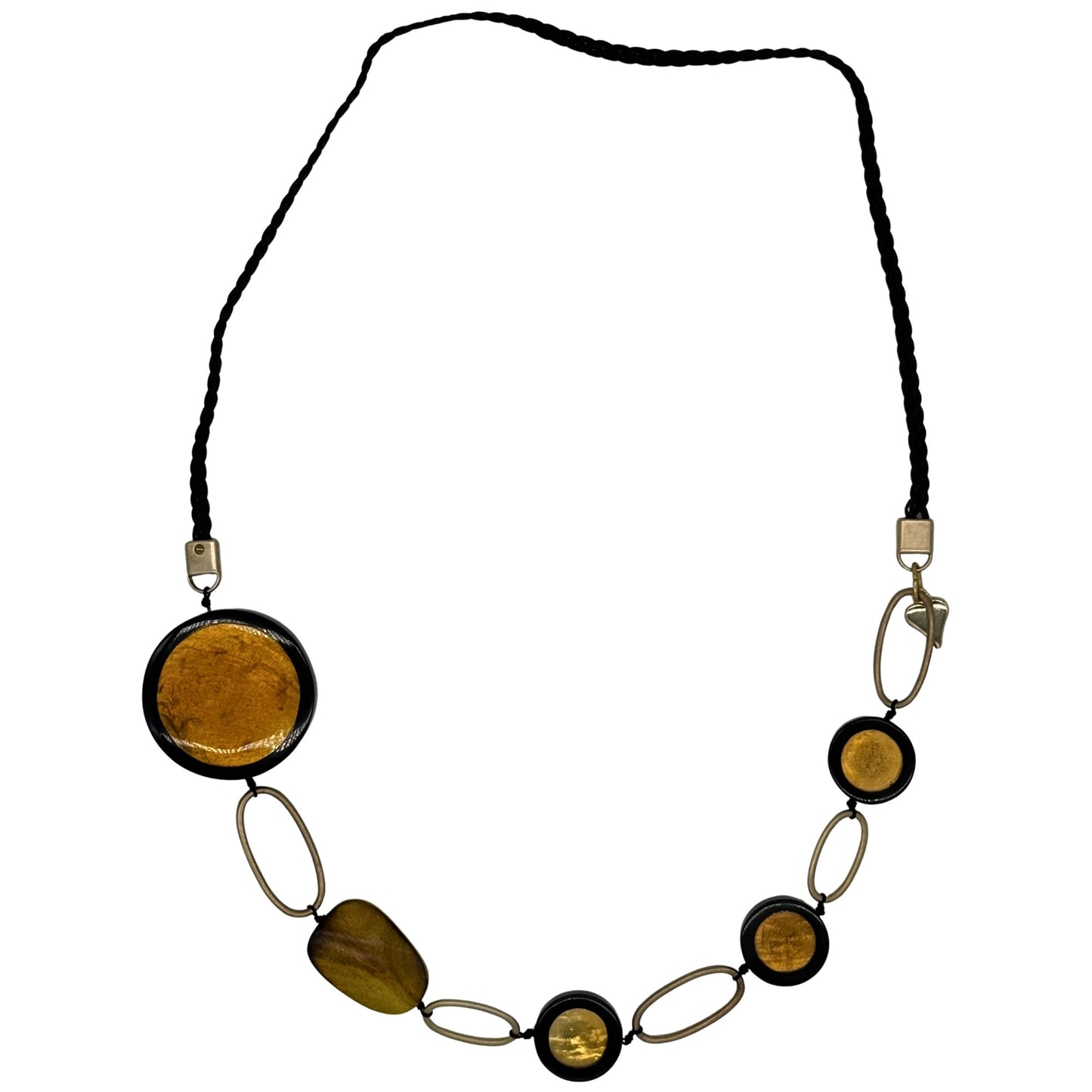 Halskette Luminara Capiz (flieder)